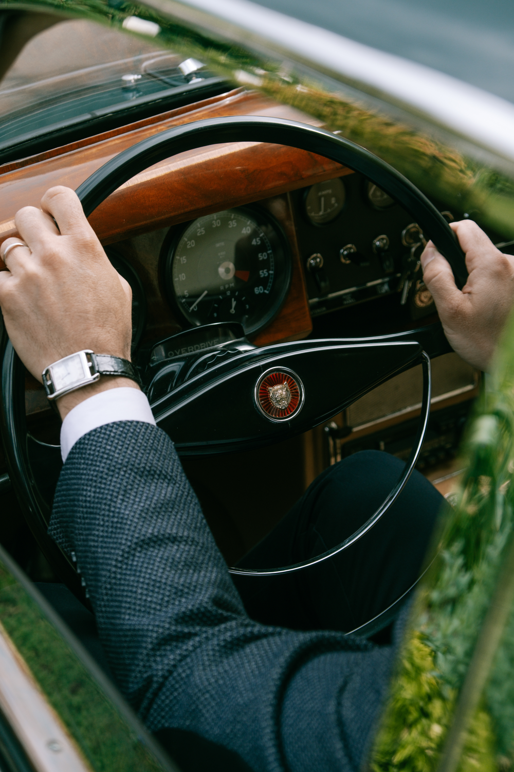 Our Jaguar 420 to rent with Cartis